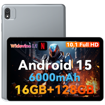 Alphawolf LPad2 Android 15 タブレット 10インチ初登場 Wi-Fiモデル 6000mAh 16GB+128GB 8コアCPU T606 Widevine L1対応 1920*1200 FHD incellディスプレイ GPS+GMS認証+2.4G/5G WiFi+顔認識+OTG+無線投影+画面分割+FMラジオ+BT5.0 アンドロイド タブレット